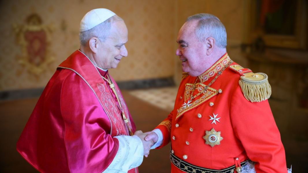 El Papa recibe a la Orden de Malta en medio de rumores sobre el relevo de Ghirlanda
