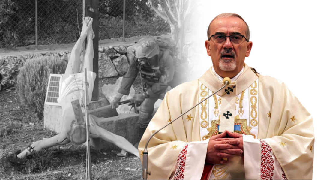 Los obispos de Tierra Santa denuncian la profanación del crucifijo en Líbano y exigen sanciones