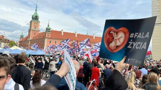 Miles de polacos marchan en Varsovia en defensa de la vida y la familia