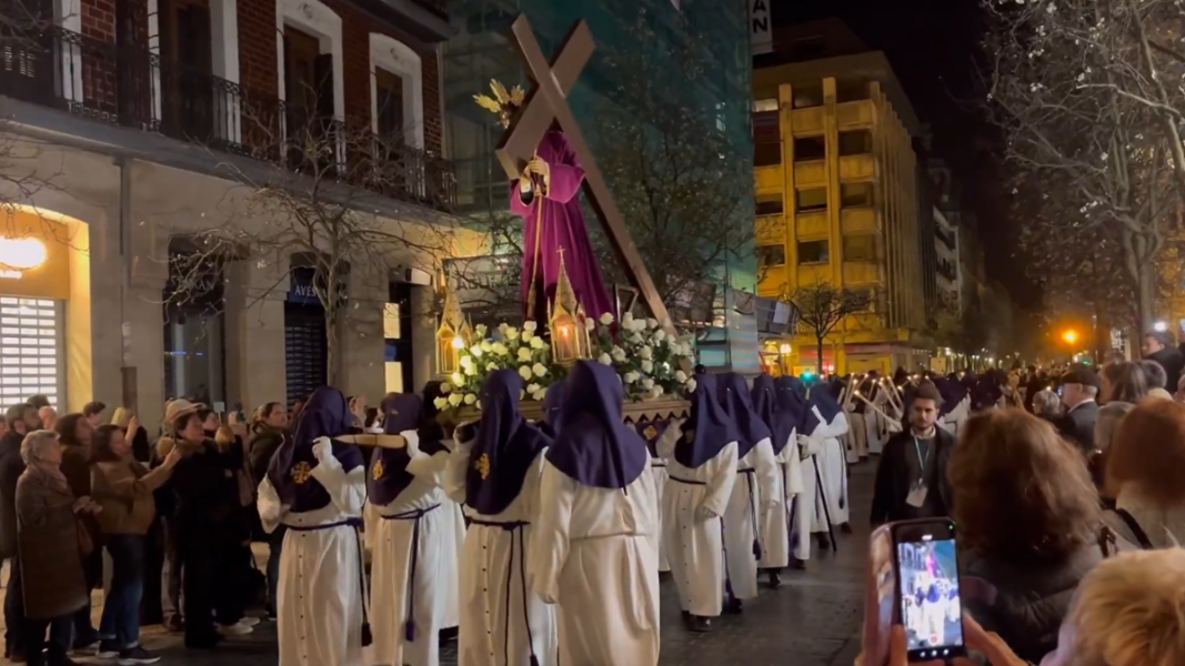 San Sebastián vivió su primera procesión este Viernes Santo después de 60 años