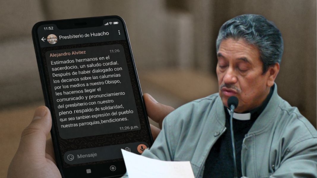 El vicario general de Huacho impone un comunicado en nombre de todo el presbiterio sin contar con los sacerdotes