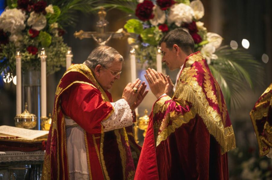 Burke en Chartres: «No cedemos al desánimo ni a la desesperación»