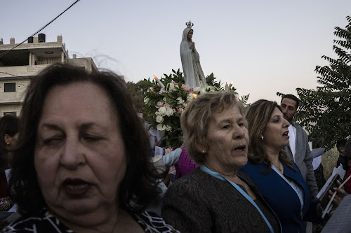 Denuncian una intervención militar israelí contra una celebración mariana en Taybeh