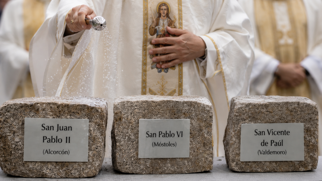 Tres parroquias de Getafe recibirán la bendición de León XIV para sus futuros templos
