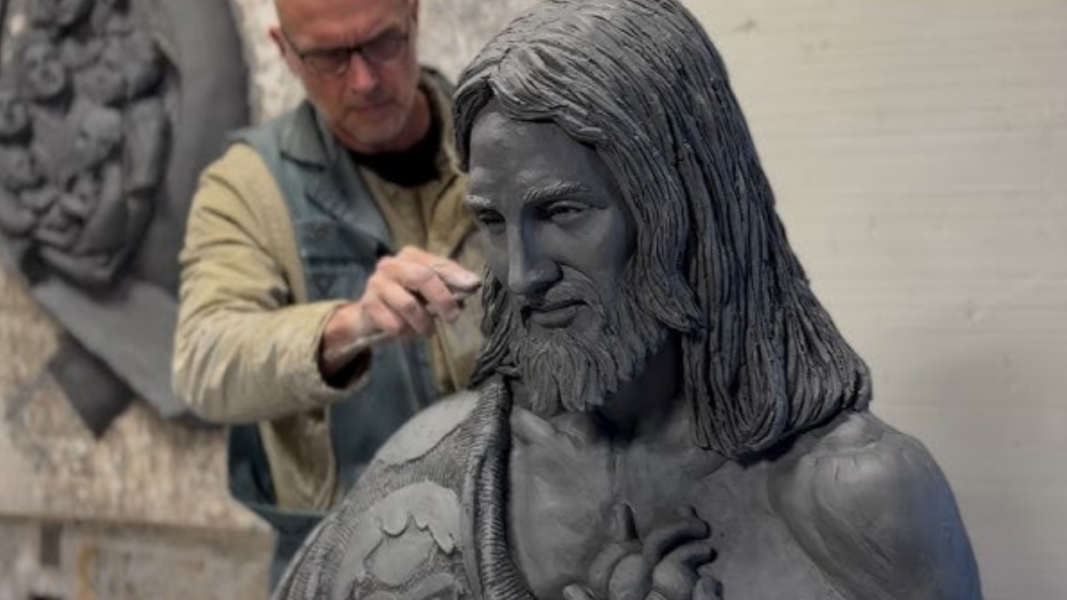 Una escultura del Sagrado Corazón recorrerá Estados Unidos antes de ser instalada en Jerusalén