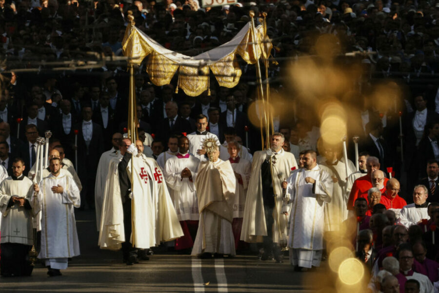 León XIV llevará personalmente el Santísimo bajo palio durante la procesión del Corpus en Madrid