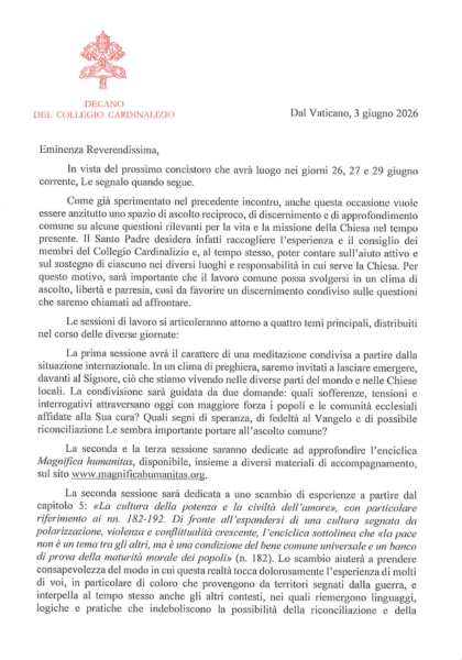 Sinodalidad y Magnifica humanitas: La liturgia vuelve a quedar fuera de la agenda del próximo consistorio de León XIV