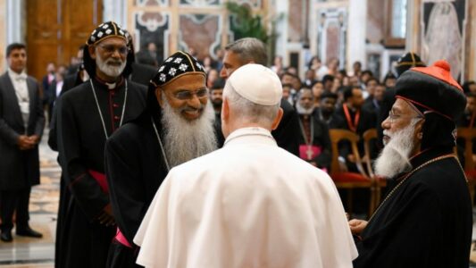 El Papa pide a los siro-malankares de Europa mantener vivas sus tradiciones
