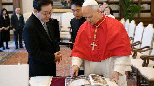León XIV recibe al presidente de Corea del Sur y aborda los preparativos de la JMJ 2027