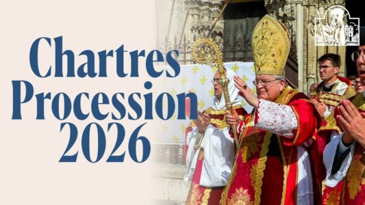 Procesión completa a la Catedral de Chartres