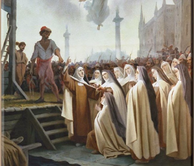 Las carmelitas de Compiègne, mártires del Corazón de Jesús