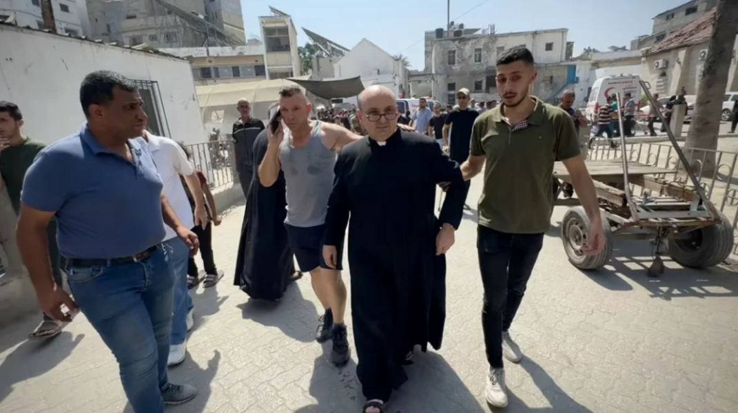 La Iglesia en Gaza alza la voz tras mil días de guerra: «El dolor es inmenso»