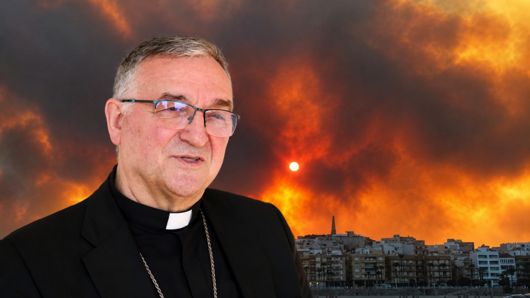 El obispo de Almería pide oraciones por las víctimas del incendio en Bédar y Los Gallardos