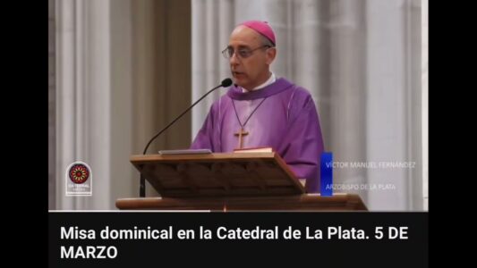 Cuando Fernández habló de una Iglesia que no excomulga a nadie