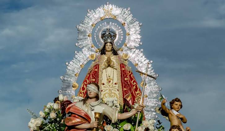 La Virgen de los Ángeles acompaña desde Getafe a los damnificados de España y Venezuela