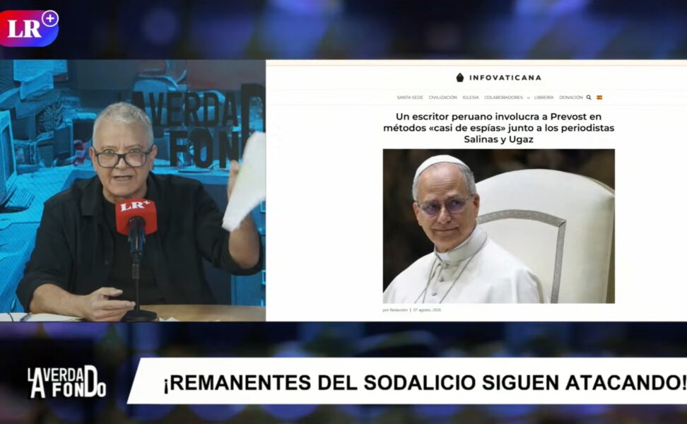 Salinas explica el método: la denuncia contra Cipriani no pasó por ningún tribunal, «llegó a las manos del Papa» por sus amigos