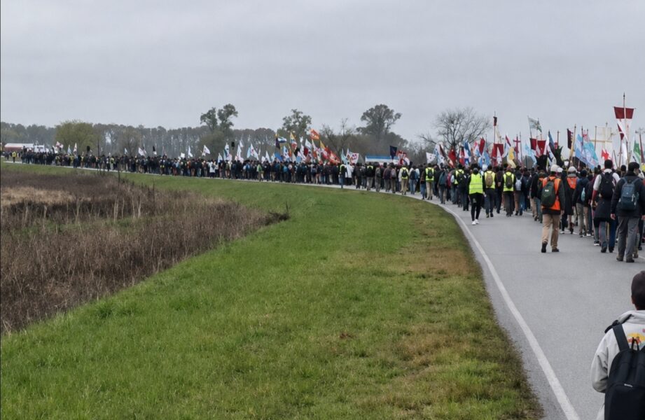 «He ahí a tu madre»: récord de peregrinos en la XVII marcha tradicional a Luján
