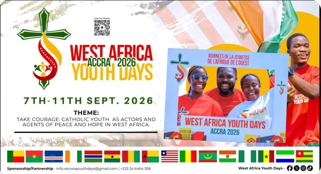 Ghana celebrará en septiembre la primera Jornada de la Juventud regional de África