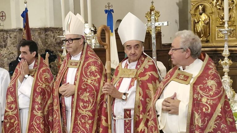 Aguado reivindica el ejemplo de san Lorenzo: Evangelio, martirio y servicio a los pobres