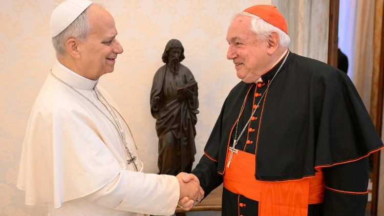 León XIV recibe a la presidencia del episcopado francés a cuatro semanas de su viaje a Francia