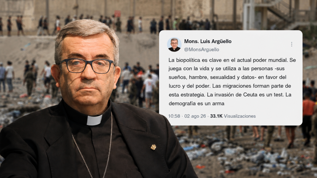 «La invasión de Ceuta es un test»: Argüello lleva la «biopolítica» al debate eclesial sobre la inmigración ilegal