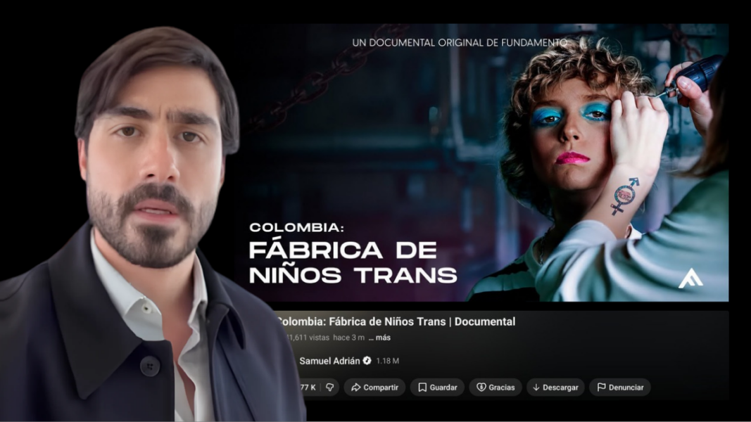«Prefiero la cárcel antes que borrarlo»: detienen en Colombia al director del documental «Fábrica de niños trans»
