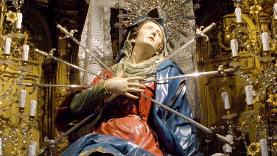 Siete espadas gloriosas: los Dolores de María en sus Maitines