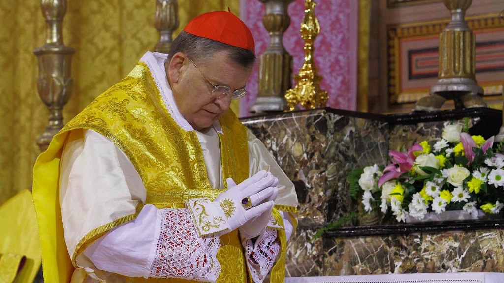 El cardenal Burke reivindica el título de María Corredentora frente al criterio de Doctrina de la Fe
