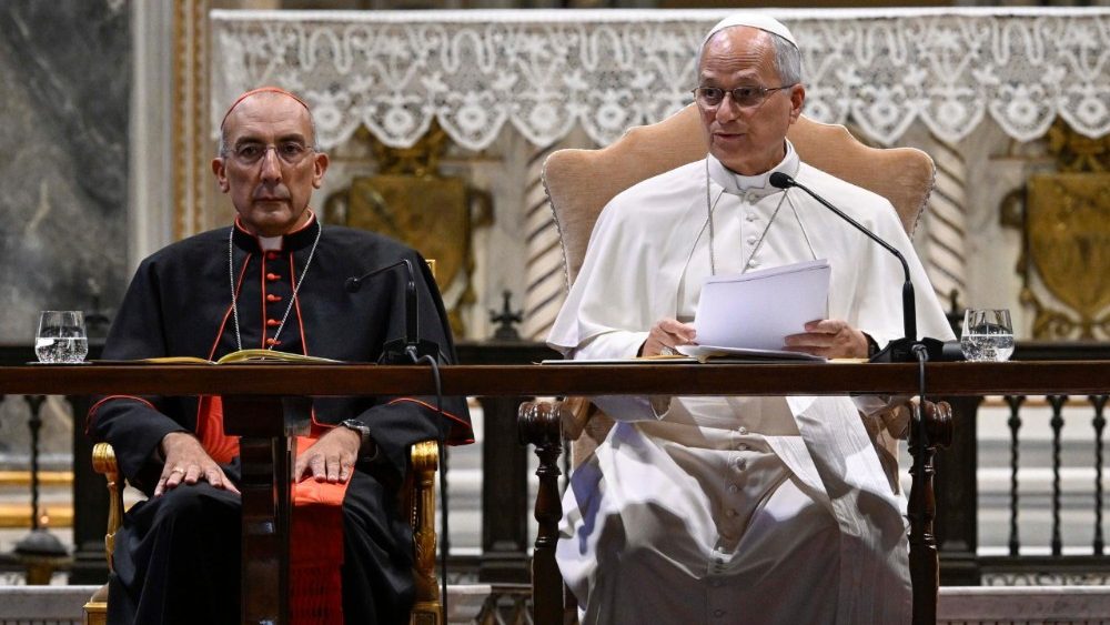 «La Iglesia no existe para sí misma»: León XIV pide a Roma una pastoral que conduzca realmente a Cristo