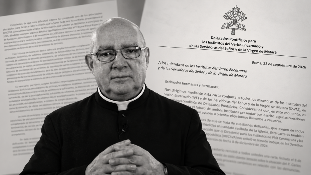 Los delegados pontificios del IVE comunican las conclusiones de los procesos canónicos sobre Buela