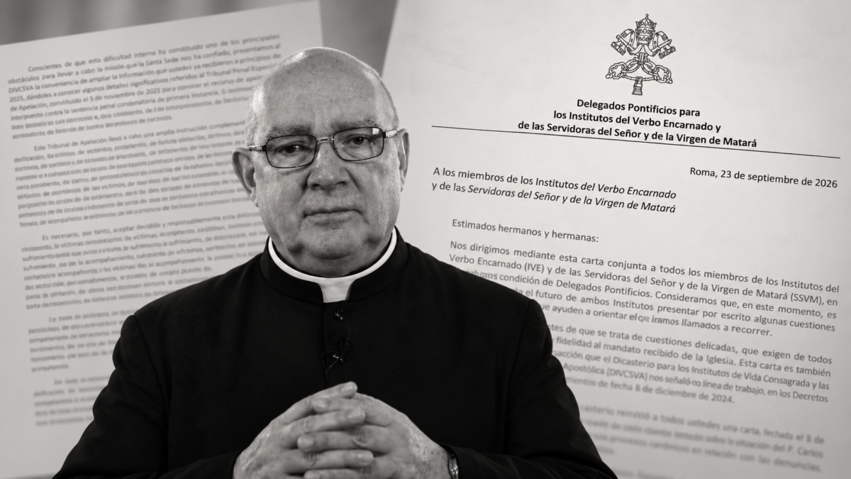 Los delegados pontificios del IVE comunican las conclusiones de los procesos canónicos sobre Buela
