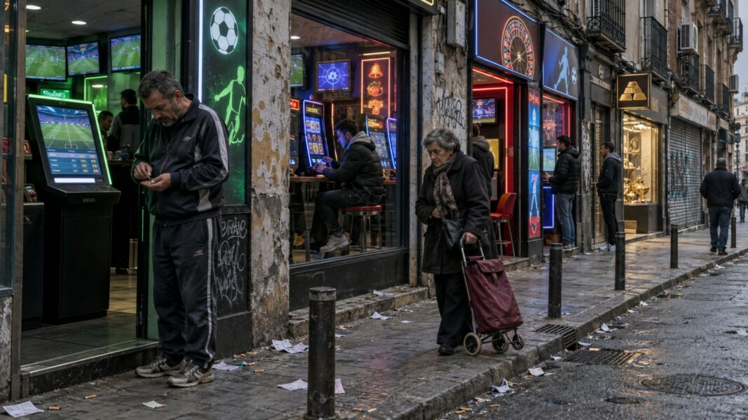 COPE emette 17 spot di scommesse e casinò in due notti mentre il Papa lo definisce una piaga