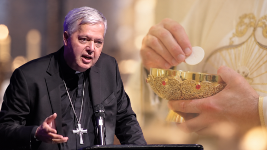 Mons. Mutsaerts advierte contra un ecumenismo que deja de lado la presencia real de Cristo