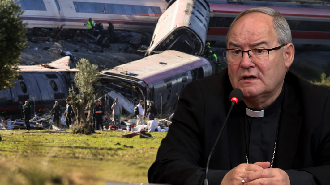 The Archbishop of Toledo accompanies the families of the train accident: "We are with them and we pray"