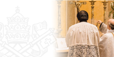 Presentación del Logo de Una Voce Casablanca.