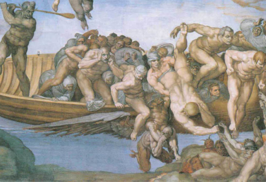 Fantasmas romanos y pontificios, la barca de Caronte, Miss italia, «teología callejera» , Parolín existe.