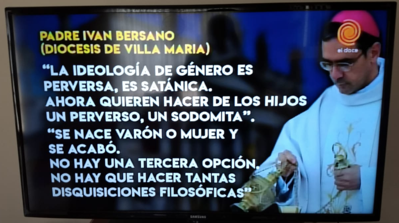 Histórica arenga de un sacerdote católico contra la imposición de la ideología de género.