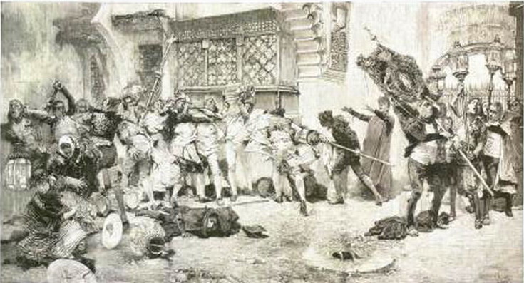 La campaña europea del rosario en su mejores momentos, el asesinato legal de Lambert, la ciudad de Dios.