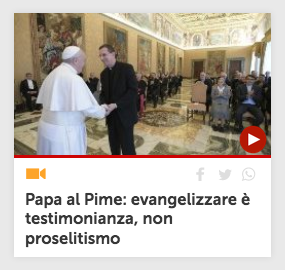 Proselitismo, el fantasma del papa Francisco