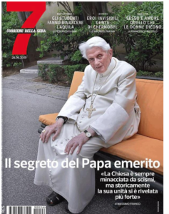 Entrevista a Benedicto XVI, el Vaticano y las complicadas cosas Chinas, la transición ecológica y la santa gasolina.