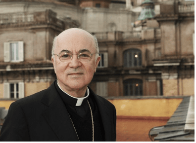 Viganò: La pandemia castiga la infidelidad de la Iglesia