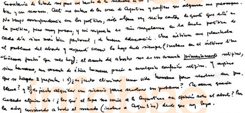 El papa Francisco censurado cada vez que habla contra el aborto