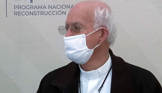 Obispo de San Cristóbal. "Nos da mucho gusto que nos acompañe"