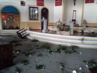 “Perdónales porque no saben lo que hacen”. Obispo de Cuernavaca lamenta profanación de templos