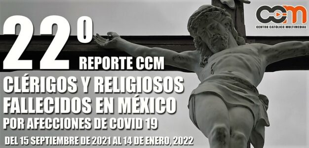 Iglesia de México llega a la fatídica cifra de 294 clérigos y religiosas fallecidos por covid-19