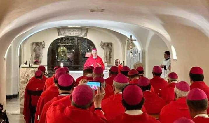 Segundo grupo de obispos de México ya está en Roma, se reunirán con el Papa Francisco