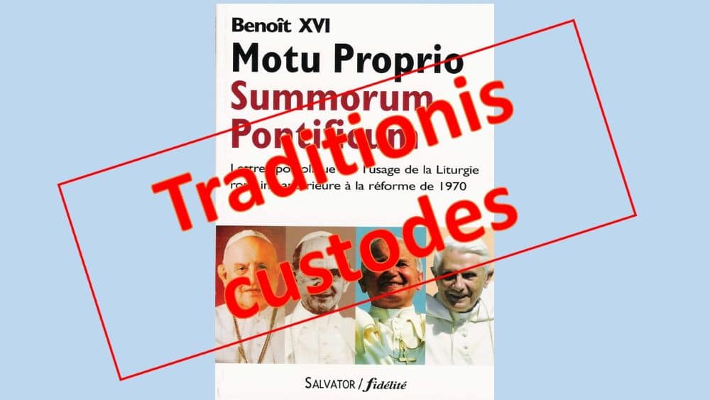 Traditionis Custodes. Sorpresa.