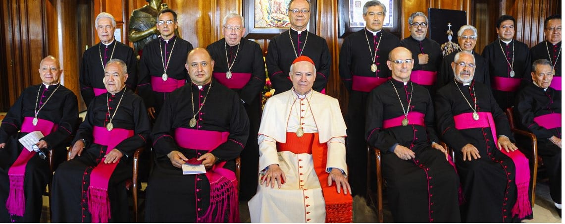 Arzobispo Aguiar Retes designa tres nuevos canónigos para Basílica de Guadalupe