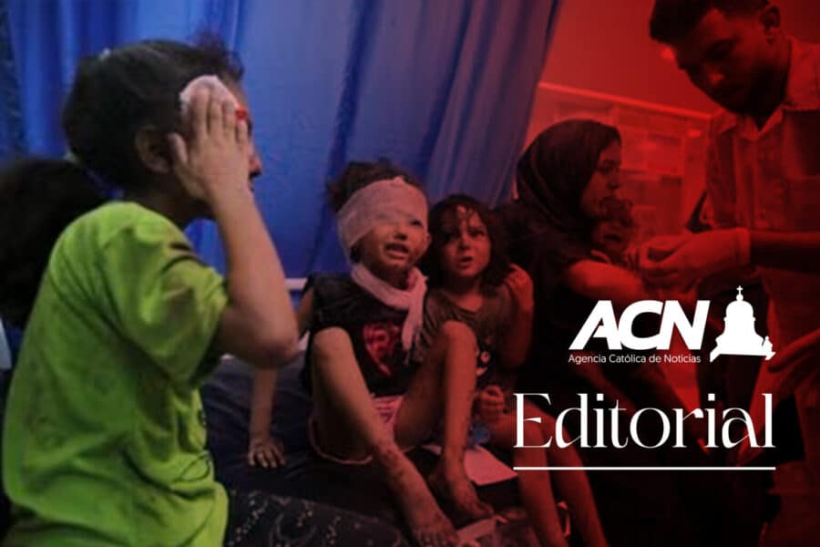 Editorial Agencia Católica de Noticias: «Paz a Israel, paz a Gaza…»