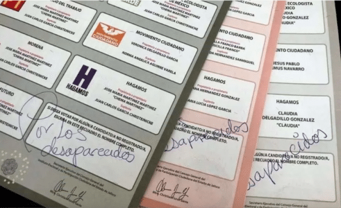 Un voto por los desaparecidos